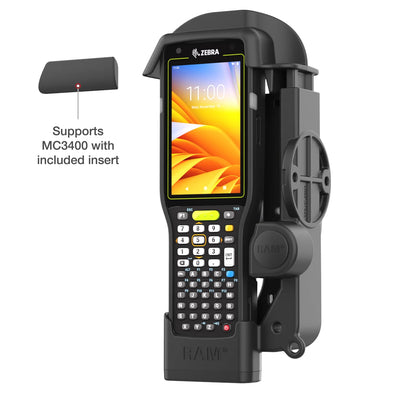 RAM® Spring Loaded Holder for Zebra MC3300/3400/3450 - RAM-HOL-ZE33U