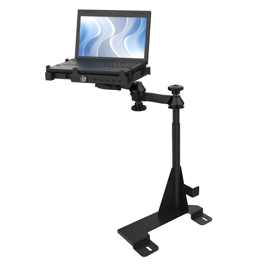No-Drill™ Laptop Mount for the Ford E- Series Van - RAM-VB-119-SW3