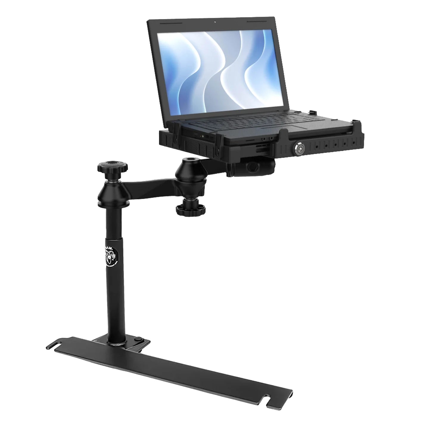 No Drill Laptop Mount for 2022-2026 Toyota Tundra & 2010 Ford Focus - RAM-VB-148-SW3