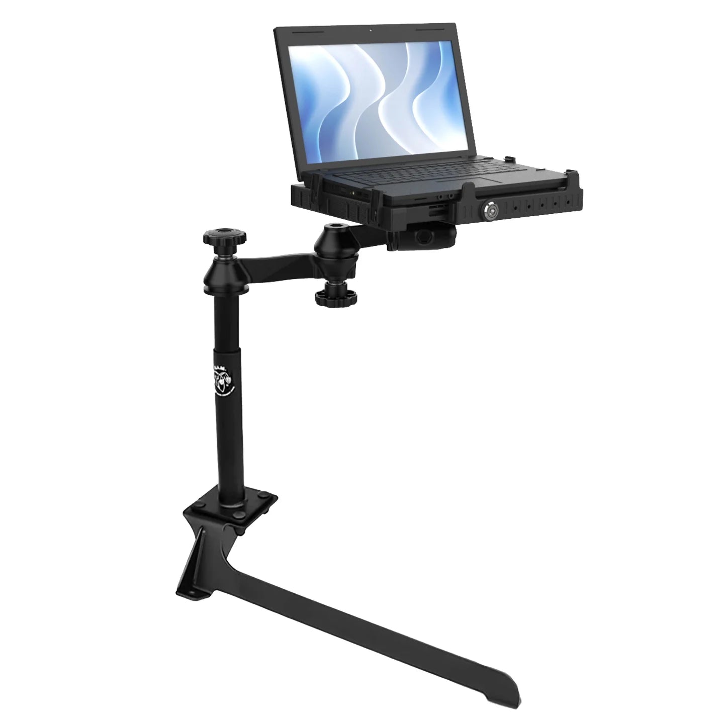 No Drill Laptop Mount for 2005-2026 Nissan Frontier, 05-13 Pathfinder, 05-15 Xterra - RAM-VB-154-SW3