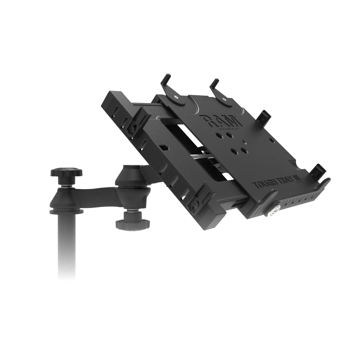 No Drill Laptop Mount for 2005-2026 Nissan Frontier, 05-13 Pathfinder, 05-15 Xterra - RAM-VB-154-SW3