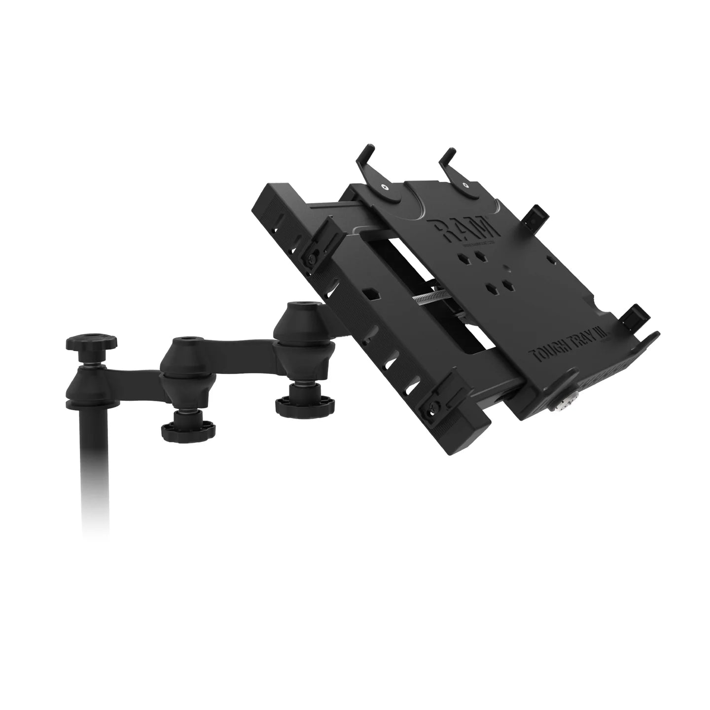 Universal No Drill Laptop Mount for Big Rigs and Heavy Duty Trucks - RAM-VB-168-SW3