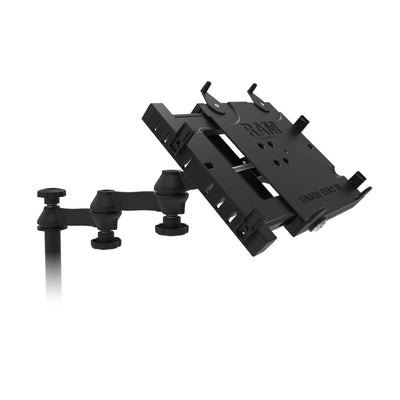 Universal No Drill Laptop Mount for Big Rigs and Heavy Duty Trucks - RAM-VB-168-SW3