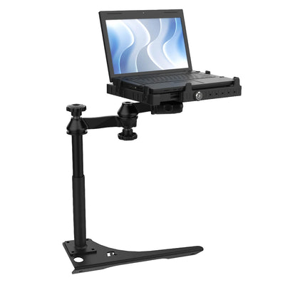 No Drill Laptop Mount for 2011-2026 Dodge Durango and 2011-2021 Jeep Grand Cherokee - RAM-VB-186-SW3