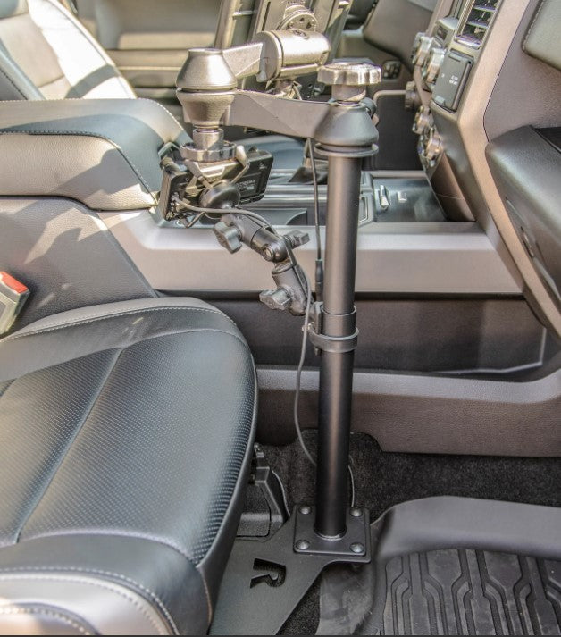 RAM® No-Drill™ Mount for '17-26 Ford F-Series + More - RAM-VB-195-SW2