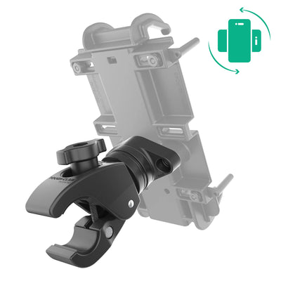 RAM® Rotating Low-Profile Tough-Claw™ Small Clamp Mount - RAP-400-1RU