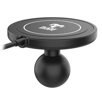 RAM® Ball Adapter with RAM® Qi2 15W Wireless Charger - RAP-B-202-AP-MAG-1-W2MU