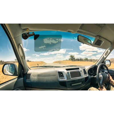 RAM® Twist-Lock™ Suction Cup Mount with Swivel Socket Arm & Sun Visor - RAM-B-166-326-VIS-G1U