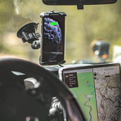 RAM® Quick-Grip™ 15W Waterproof Wireless Charging Suction Cup Mount - RAM-B-166-UN14W-1