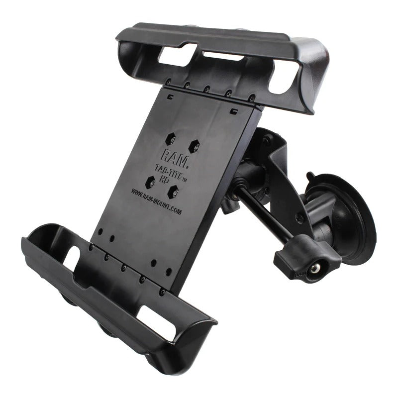 RAM® Tab-Tite™ Dual Suction Mount for iPad 1-4 with Case - RAM-B-189-A-TAB17-ALA1-KRU