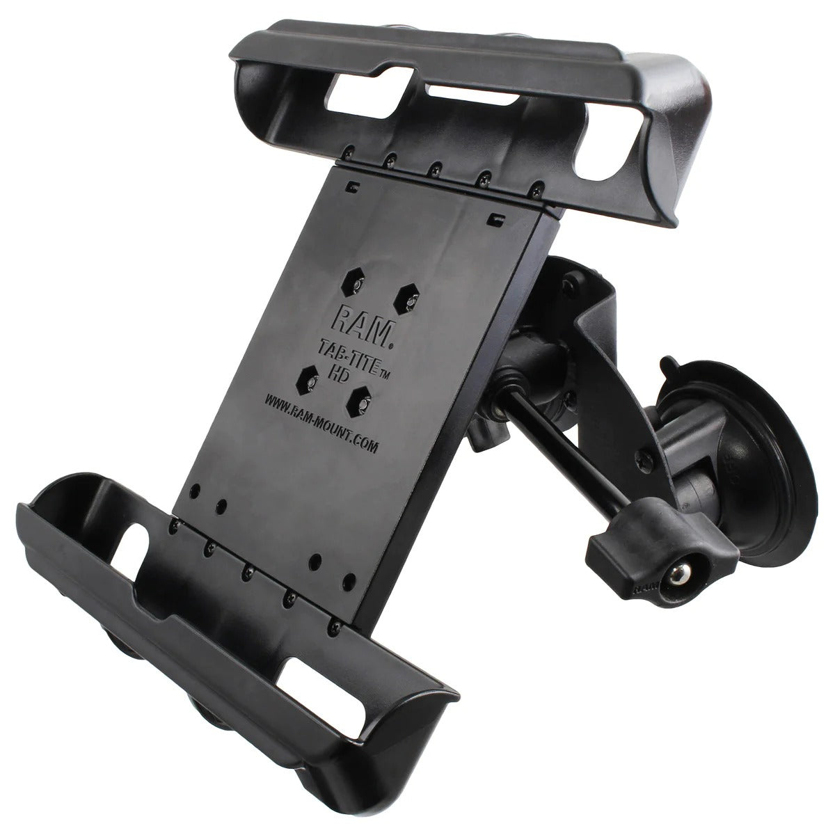 RAM® Tab-Tite™ Dual Suction Mount for iPad 1-4 with Case - RAM-B-189-A-TAB17-ALA1-KRU