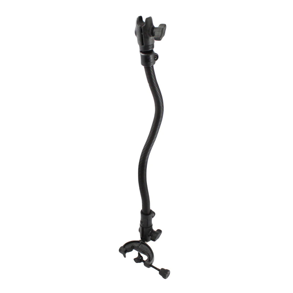 RAM® Pod™ I Clamp Mount with 18" Aluminum Rod and Socket Arm - RAM-B-316-121BU