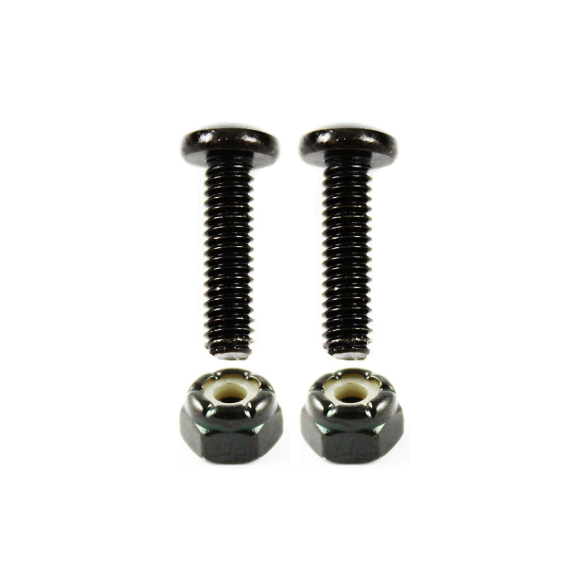 RAM® Hardware Pack Two #8-32 x 5/8" Screws & Two Nylock Nuts - RAM-HAR-MET-NCB