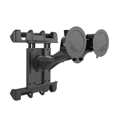 RAM® Tab-Tite™ Tablet Mount with RAM® Twist-Lock™ Double Suction Cup - RAM-HOL-TAB17-189BU