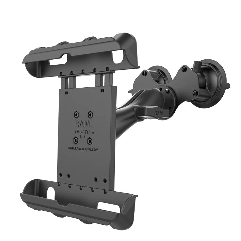 RAM® Tab-Tite™ Tablet Mount with RAM® Twist-Lock™ Double Suction Cup - RAM-HOL-TAB17-189BU