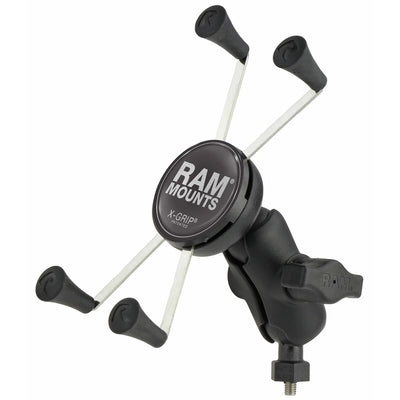 RAM® X-Grip® Large Phone Mount with RAM® Tough-Ball™ M6-1 x 6mm Base - RAM-HOL-UN10B-A-379-M616U