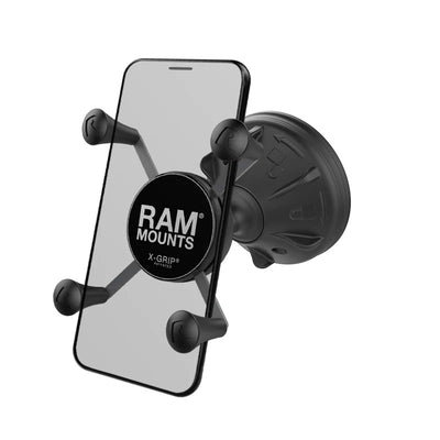 RAM® X-Grip® Phone Mount with RAM® Mighty-Buddy™ Suction Cup - RAP-SB-224-2-UN7U