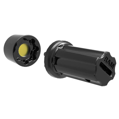RAM® Pin-Lock™ 7-Pin Security Nut for D & E Size Socket Arms - RAP-S-NUT5-7U