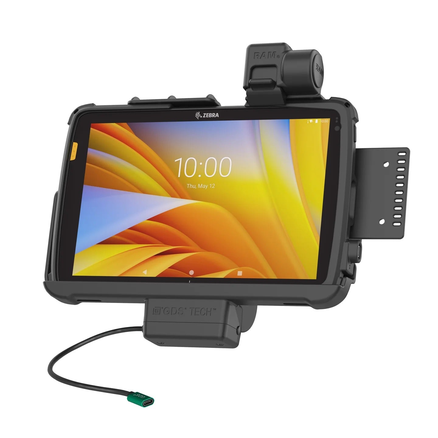 GDS® Powered Dock with Latch for Zebra ET4x 10" Tablet with IntelliSkin® - RAM-GDS-DOCKNLL-ZE21PU
