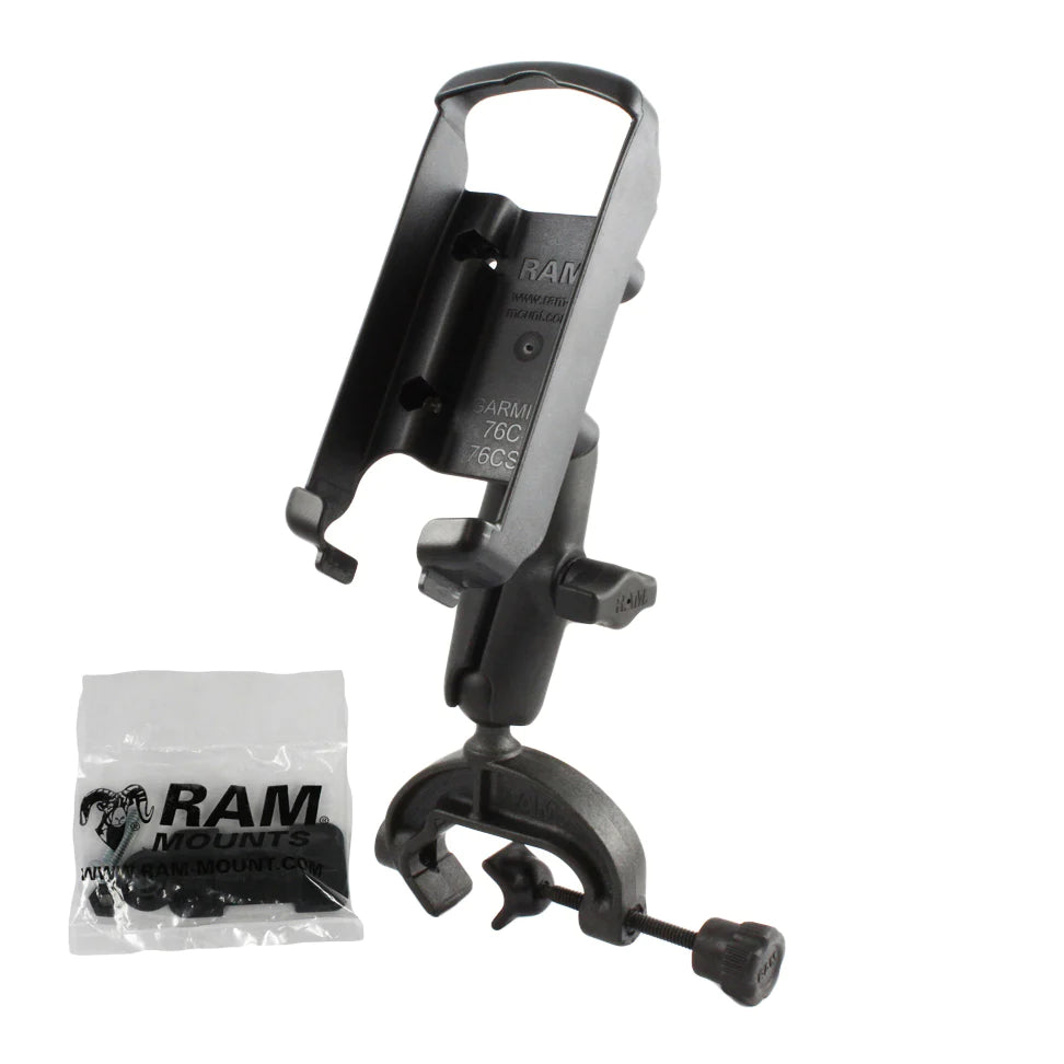 RAM® Composite Yoke Clamp Mount for Garmin GPSMAP 76C, 96C + More - RAP-B-121-GA14U