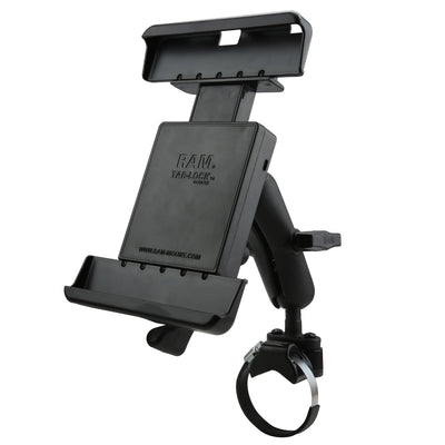 RAM® ATV/UTV Rail Mount for 10" Tablets with Heavy Duty Cases - RAM-231Z-2-TABL25U