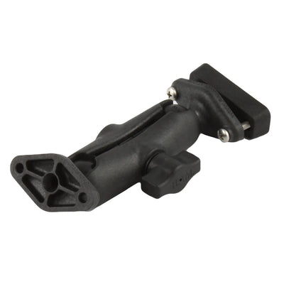 RAM® Composite Double Ball Mount with Diamond Plates and Backing Plate - RAP-B-102-238BU