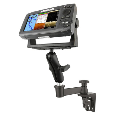 RAM® Vertical Swing Arm with Double Ball Mount - RAM-109V-2U