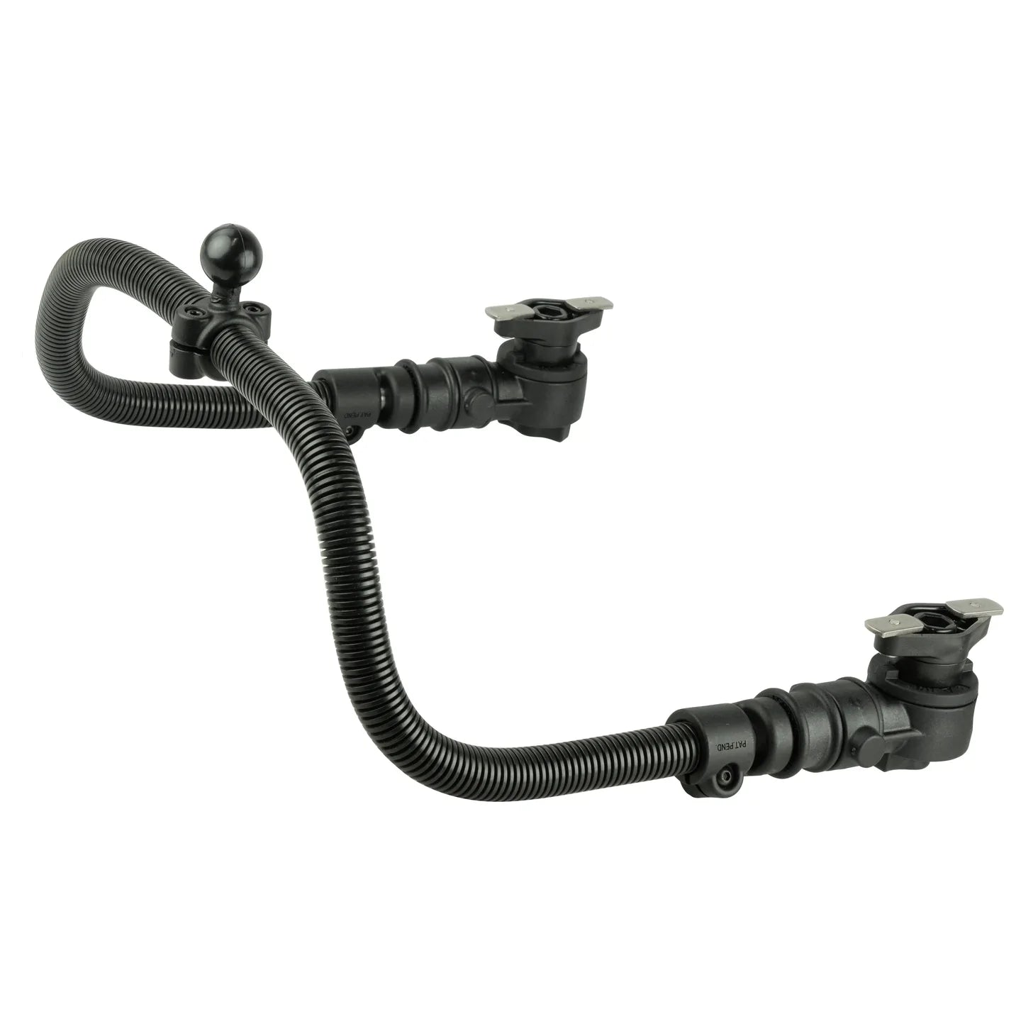 RAM® Rugged Quick Release Wheelchair 2-Point Base with Ball - RAP-AAPR-WCT-2-30BU