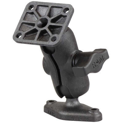RAM® Composite Double Ball Mount with Diamond & AMPS Plates - RAP-B-238-A-347U