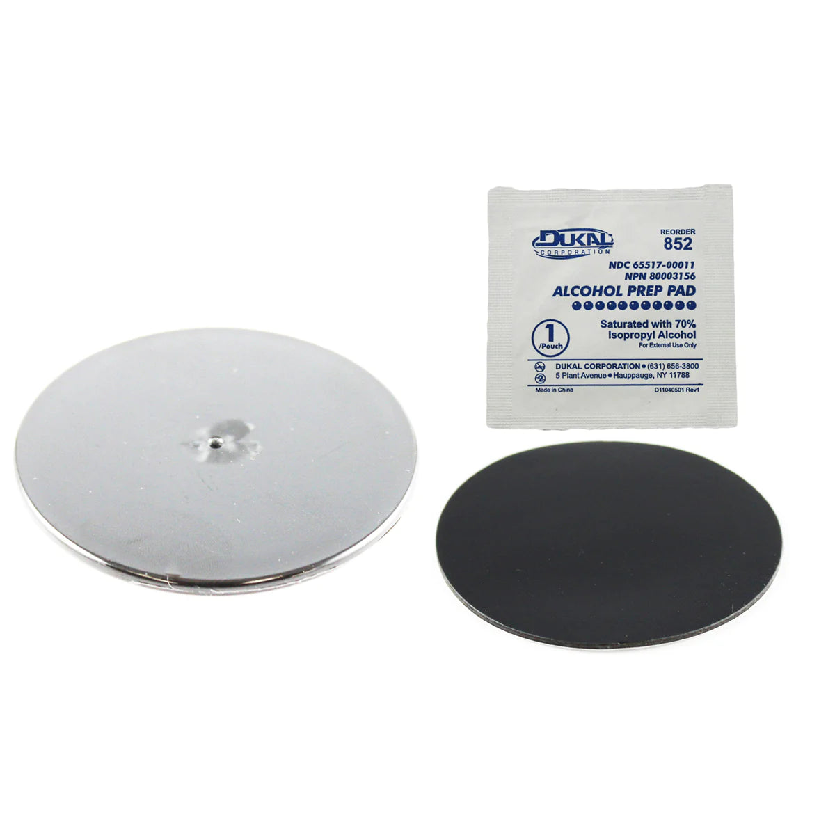 RAM® Clear 3" Adhesive Plate for Suction Cups - RAP-350-3U
