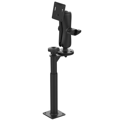 RAM® Tele-Pole™ with 8" & 9" Poles and 75mm VESA Mount - RAM-VP-89F-D-101-2461U
