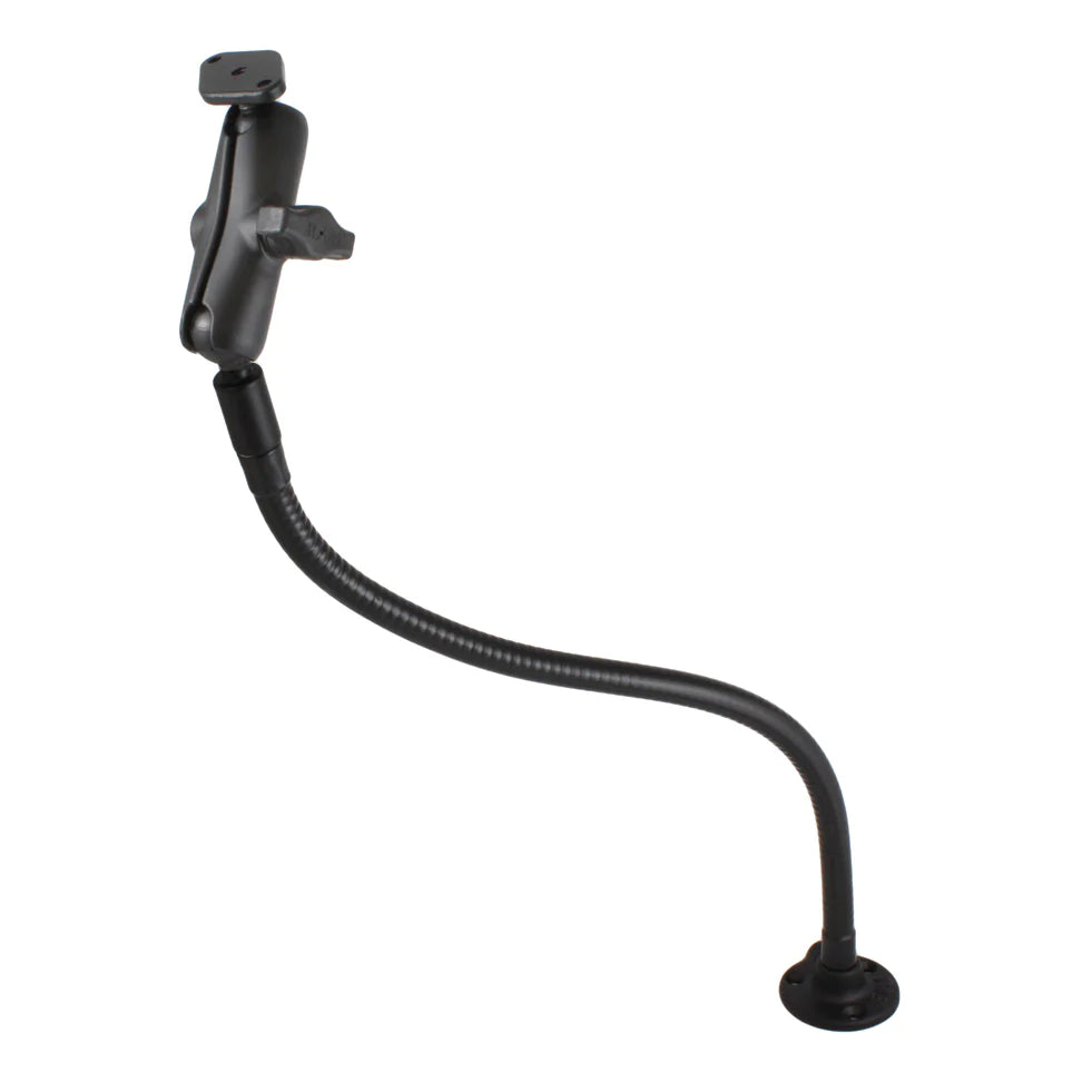 RAM® 90-Degree 18" Flexible Pipe with Double Ball Mount - RAM-B-123-9018-INT1