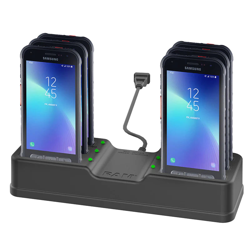 RAM® 6-Port Charging Dock for Samsung XCover FieldPro - RAM-DOCK-6G-SAM72PU