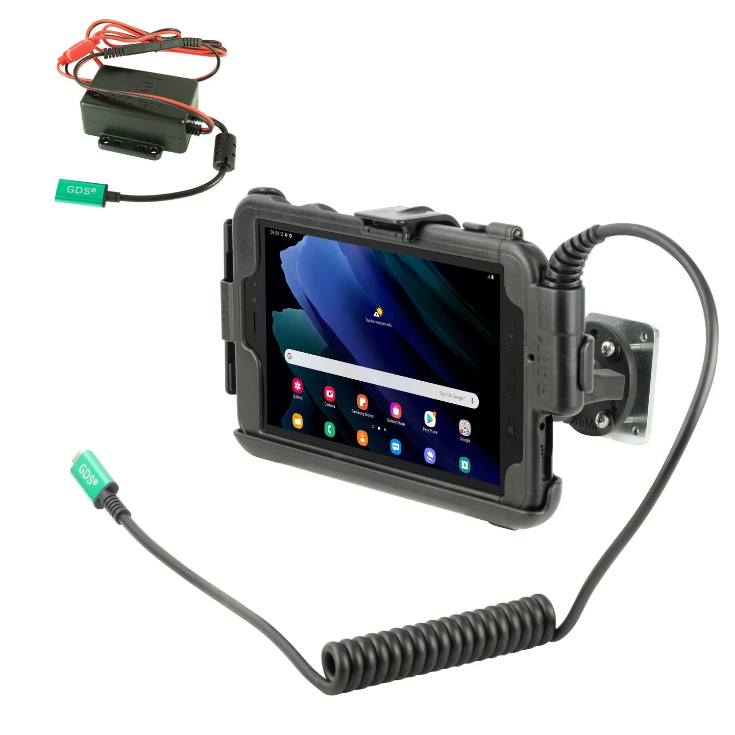 RAM® Tough-Case™ Power Delivery Bundle for Samsung Tab Active5 & 3 - RAM-101B2-TC-SAM29C-V3FCU