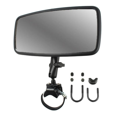 RAM® Double Ball Large Rail Mount with Rear View Mirror - RAM-B-126-231Z-2