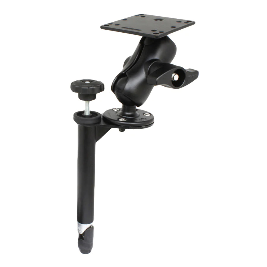 RAM® 8" Upper Pole with Double Ball Mount and 100x100mm VESA Plate - RAM-VBD-SW1-AES1
