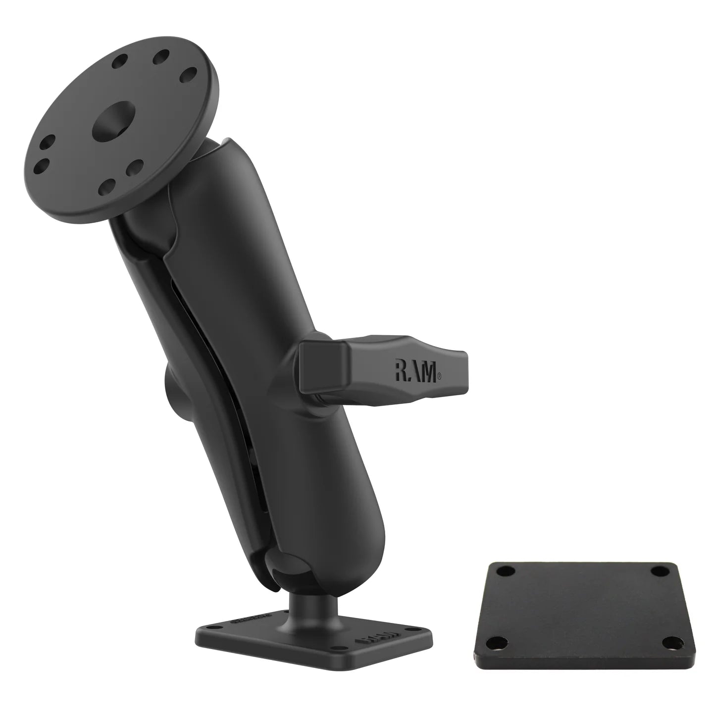 RAM® Double Ball Mount - Aluminum Backing Plate Medium - RAM-101-SAE1