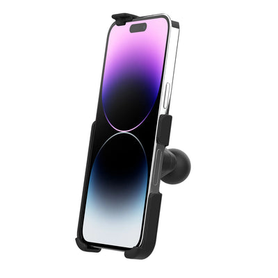 RAM® Form-Fit Holder for iPhone 13 Pro Max, 14 Plus/Pro Max & 15 Plus with Ball - RAM-HOL-AP39BU