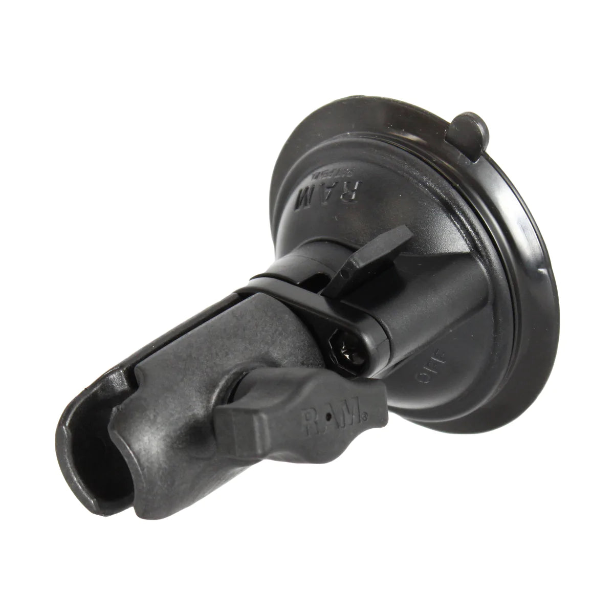 RAM® Twist-Lock Composite Swivel Suction Mount with Socket Arm - RAP-B-104SU-CS1