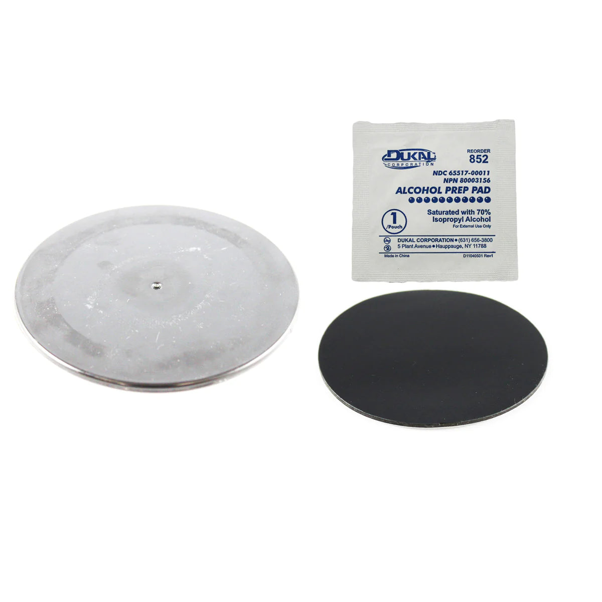 RAM® Clear 3.5" Adhesive Plate for Suction Cups - RAP-350-35U