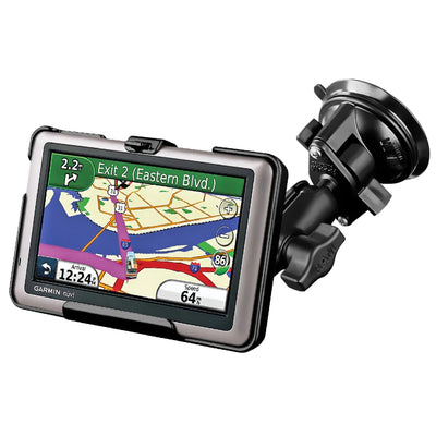 RAM® Twist-Lock™ Suction Cup Mount for Garmin nuvi 1440, 1490T + More - RAM-B-166-GA35U