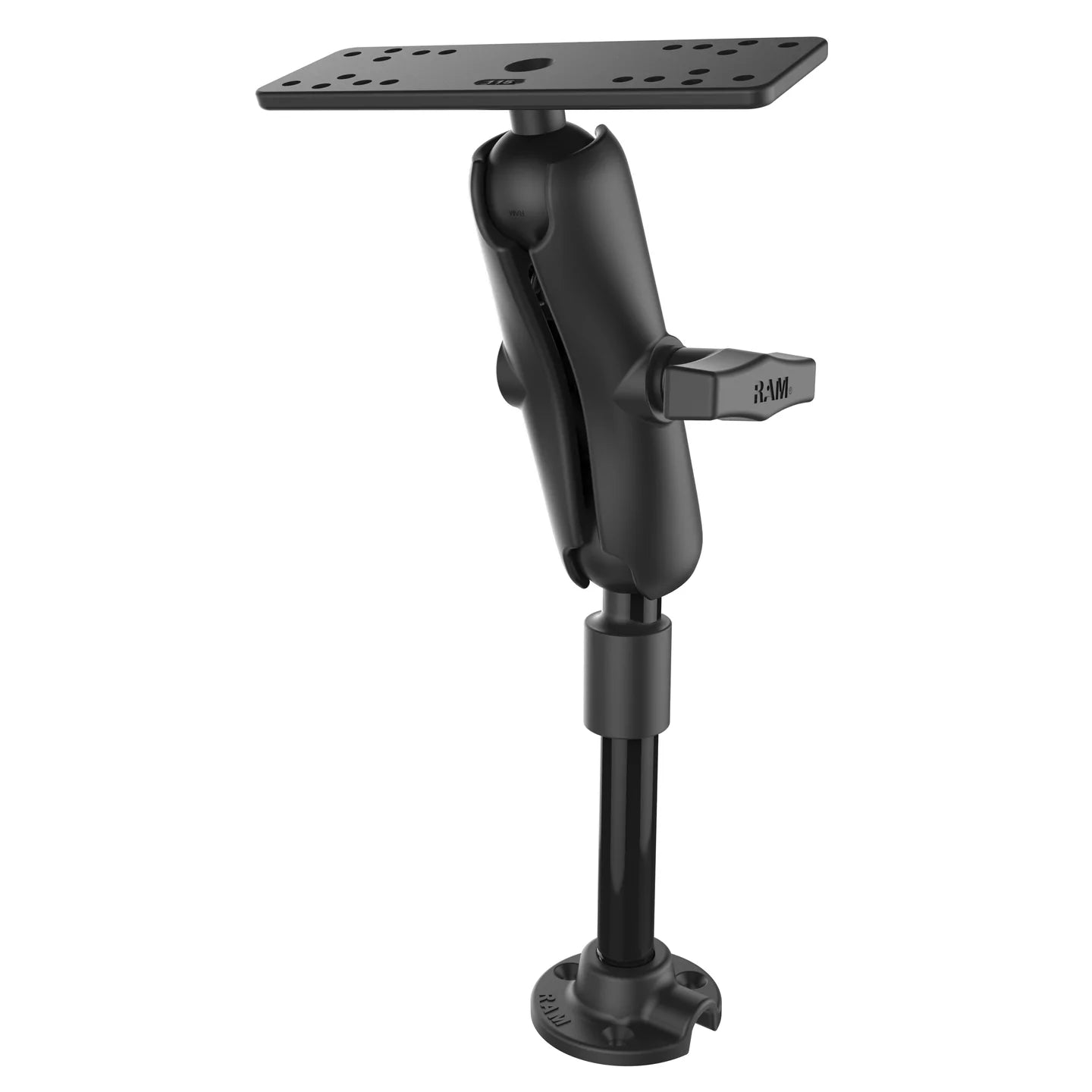 RAM® 6" Long 90° NPT Pipe Mount with Double Ball Mount - RAM-134-90