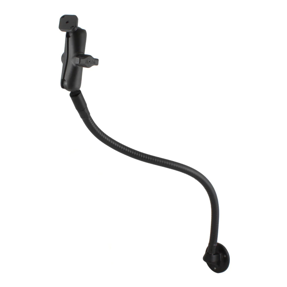 RAM® 0-Degree 18" Flexible Pipe with Double Ball Mount - RAM-B-123-018-INT1