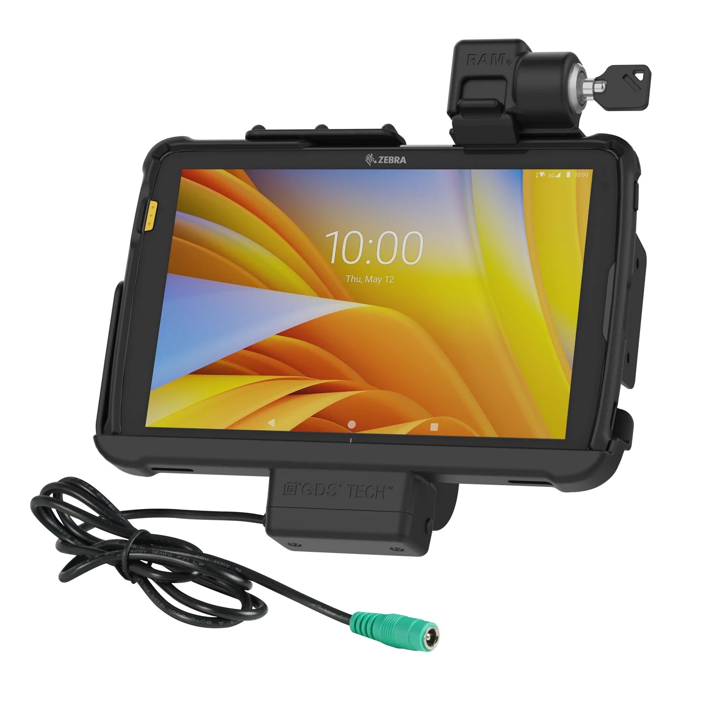 Locking RAM Tough-Dock™ for Zebra ET4x 10" Tablet - RAM-HOL-ZE21PKLU