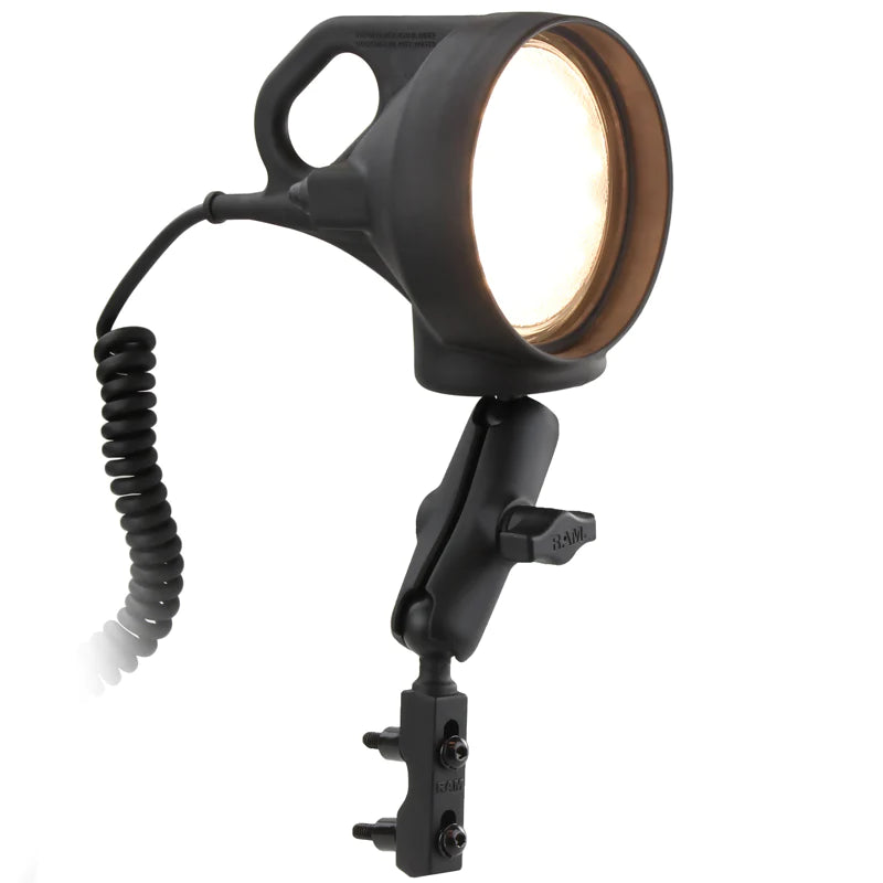 RAM® Brake/Clutch Reservoir Mount with LED Spotlight - RAM-B-174-152U