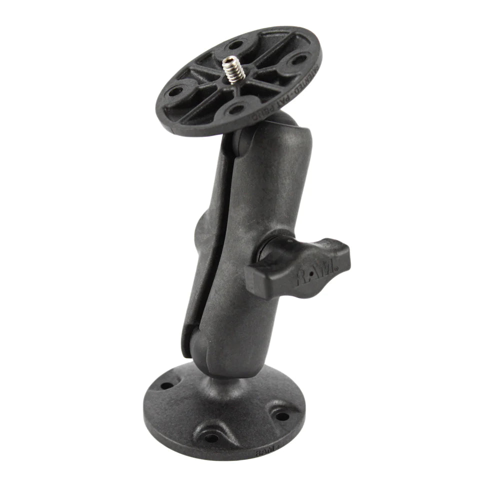 RAM® Composite Double Ball Mount with 1/4"-20 Male Thread - RAP-B-101AU