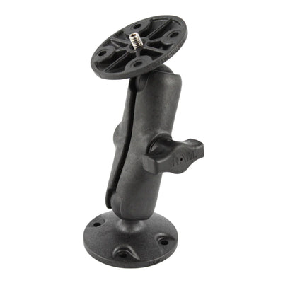 RAM® Composite Double Ball Mount with 1/4"-20 Male Thread - RAP-B-101AU
