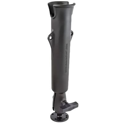 RAM® Tube™ Rod Holder with Round Plate for Salt Water Use - RAP-119SW