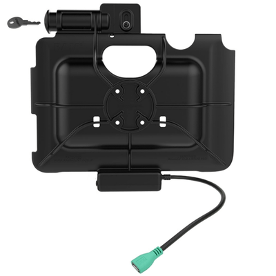 RAM® Skin™ Key-Locking Powered Dock for Samsung Tab Active Pro - RAM-HOL-SAM57PKLU - OC Mounts