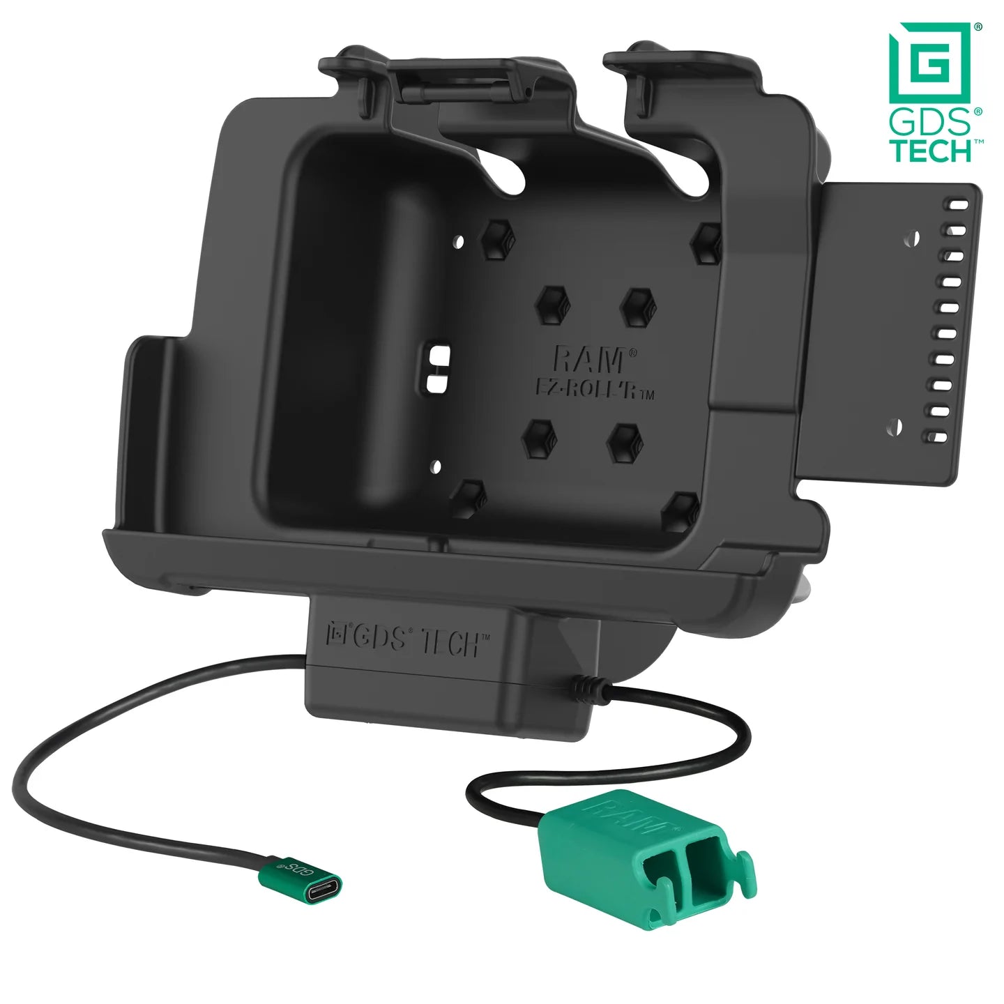 GDS® Power + Dual USB Dock for Zebra ET4x 8" Tablet with IntelliSkin® - RAM-GDS-DOCK-ZE20PD2U